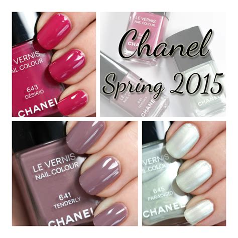 spring 2015 nails chanel|Sneak Peek: Chanel Spring 2015 Collection Photos & Swatches.